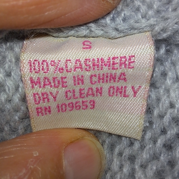 Cashmere gray sweater BY PINK - Picture 4 of 5